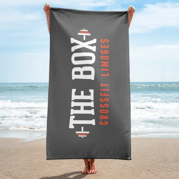 Serviette The Box Grise