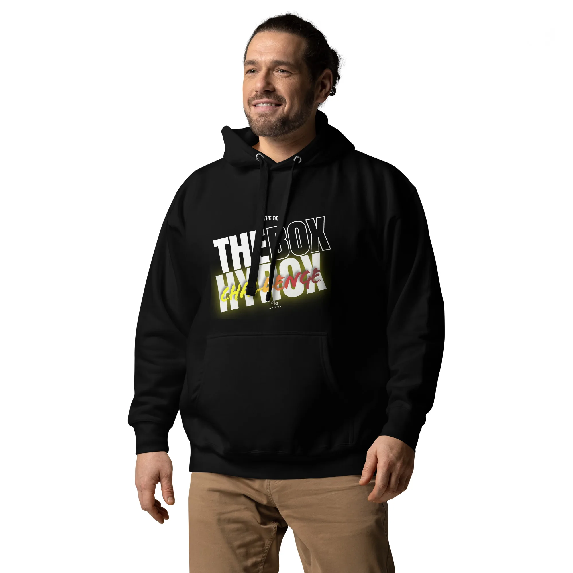 Sweat à Capuche THE BOX HYROX CHALLENGE – Image 5